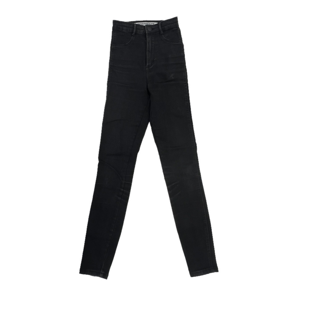 Zara Black Straight Leg Skinny Jeans Size 00 Women’s